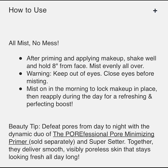 The POREfessional: Super Setter 15ml spray NeW - Picture 8 of 9